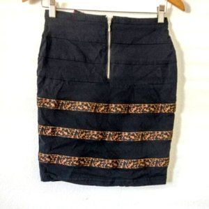 Heart Crush Cheetah pencil skirt  Size 3 Juniors